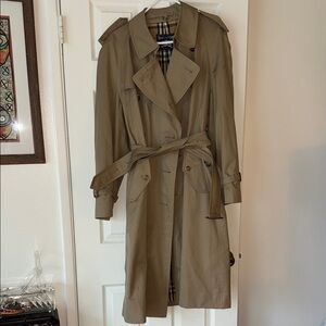Burberry Women’s Tan Trench Coat